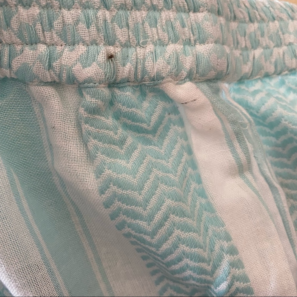 NEW CECILIE COPNEHAGEN sz XS Light Blue Shorts Elastic Waist - Picture 6 of 9